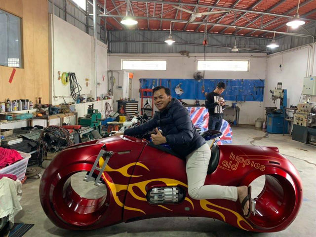 Xe độ - CHOÁNG: Lộ diện siêu môtô giá 10 tỷ đồng của Phúc XO?