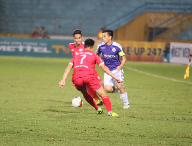 Viettel - Hà Nội FC: Phạt đền, thẻ đỏ và 2 đòn đau choáng váng - 1
