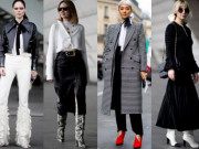 Thời trang - Học hỏi được gì từ cách phối đồ trắng đen của các cô gái Paris