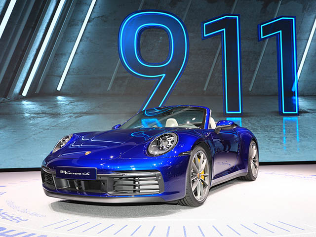 Ảnh thực tế Porsche 911 Cabriolet thế hệ mới tại Geneva Motor Show 2019