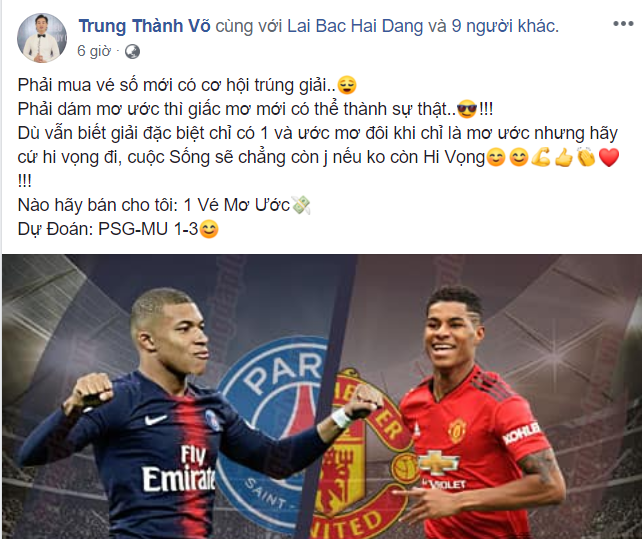 Sao Việt phát sốt vì MU gây địa chấn Cúp C1: MC Thành Trung bị réo tên "thánh dự" - 1