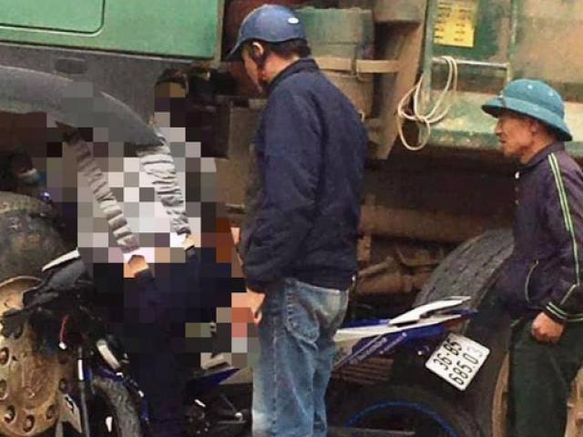 Tin tức trong ngày - Kinh hãi cảnh nam thanh niên cùng xe máy "găm" vào gầm xe “hổ vồ”