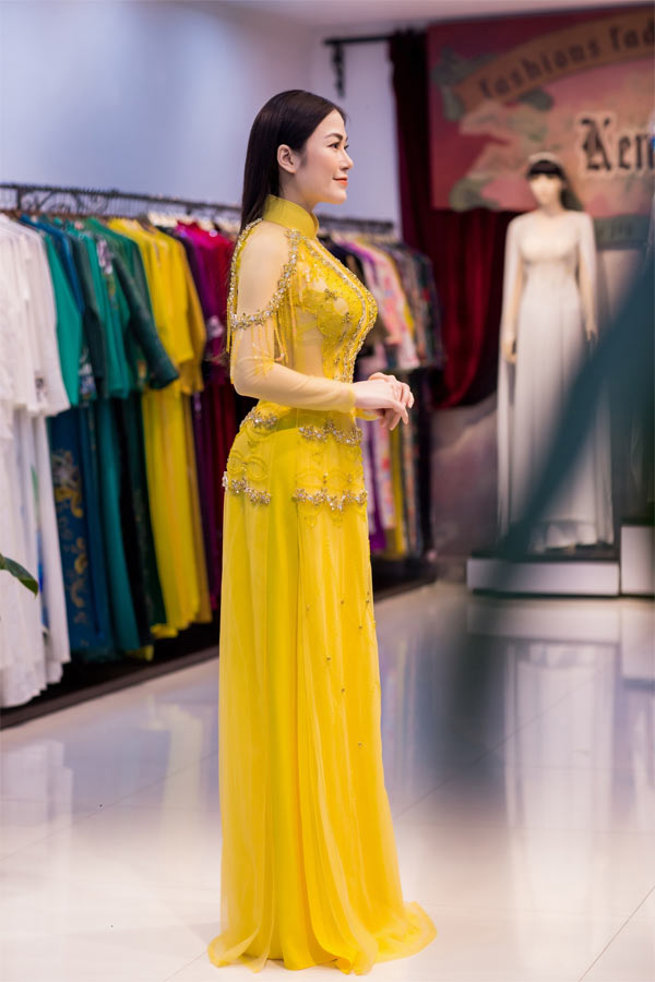 Lần đầu có thí sinh Sao Mai dự thi hoa hậu - 9