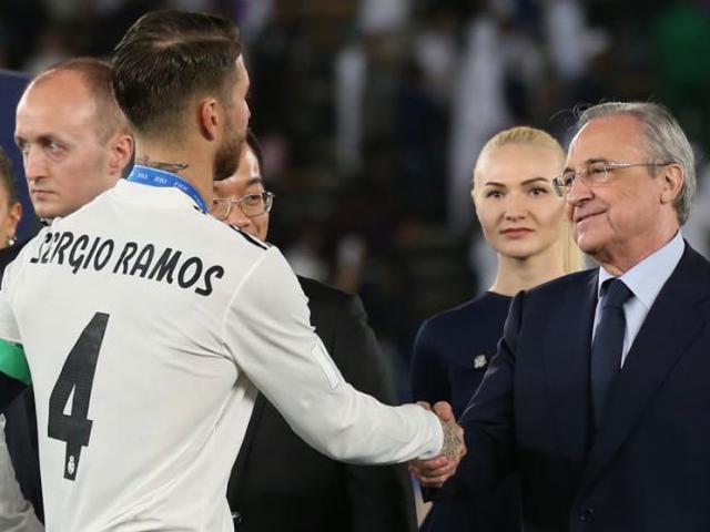 Ramos đại chiến ”Ông trùm Real Madrid” Perez và cái kết