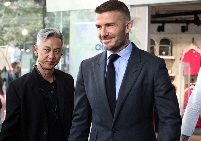 David Beckham: Cổ động viên MU ở Việt Nam thật tuyệt vời! - 1