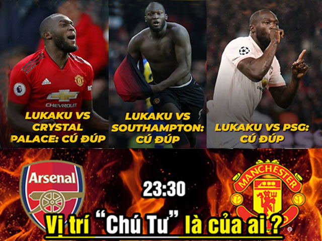 Cười 24H - Có Lukaku, fan MU tự tin đội nhà sẽ đánh bại Arsenal