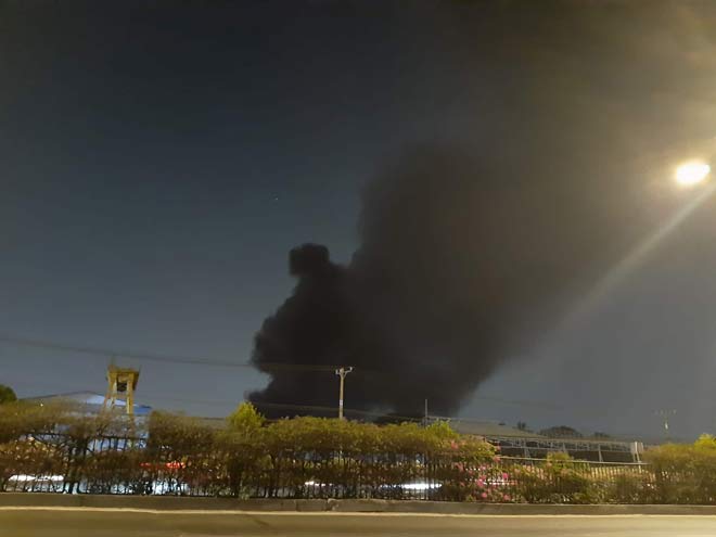 Cháy bãi cỏ, nhà kho ở Sài Gòn bị thiêu rụi - 3