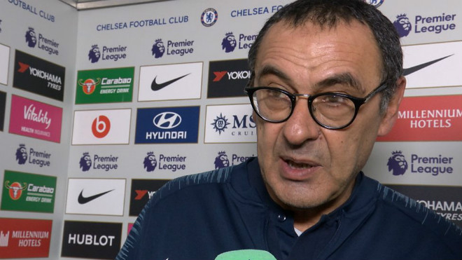 Chelsea thoát thua áp sát MU: Sarri phát cáu vì điều gì? - 2