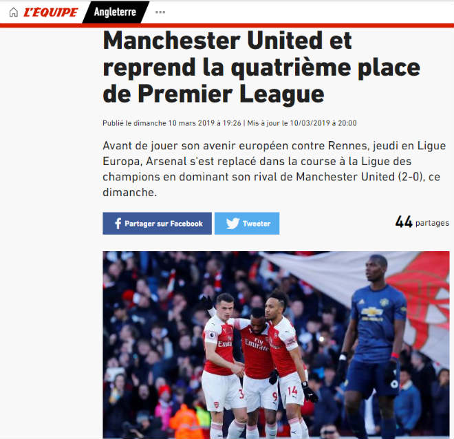MU thua Arsenal: Báo Anh tiếc cho De Gea, chuyên gia chỉ ra nguyên nhân - 3