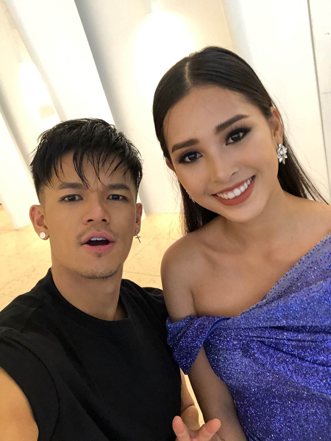 Hoa hậu Tiểu Vy trả lời câu hỏi về tình yêu của Trọng Hiếu, fan bật cười - 1