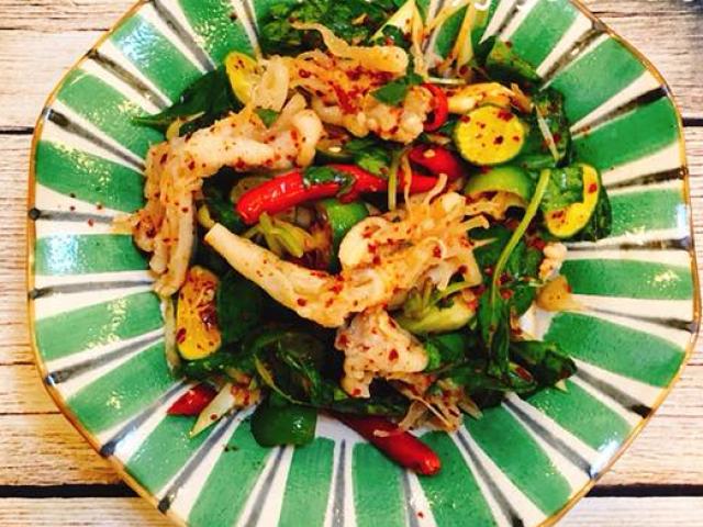 Ẩm thực - Chân vịt rút xương trộn sả quất ngon tuyệt đỉnh