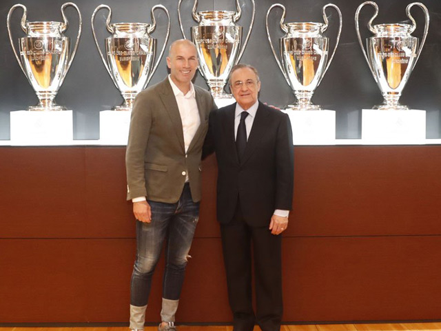 Zidane trở lại cứu Real: ”Ông trùm” cao tay, Zizou cũng chẳng vừa