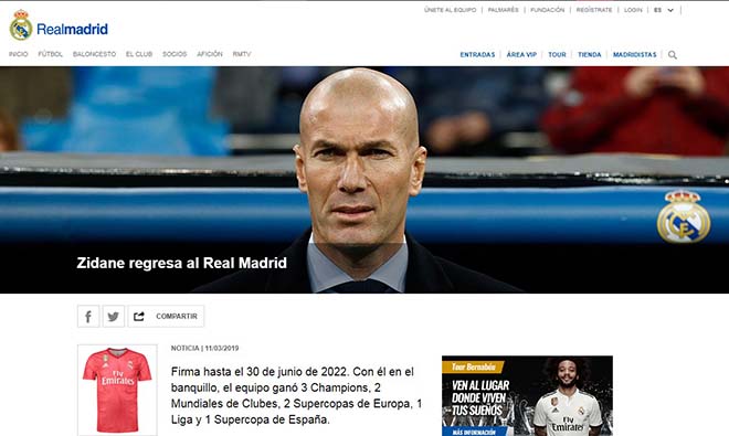 Real bổ nhiệm Zidane: Báo chí thế giới chào đón nhà vua trở lại - 1
