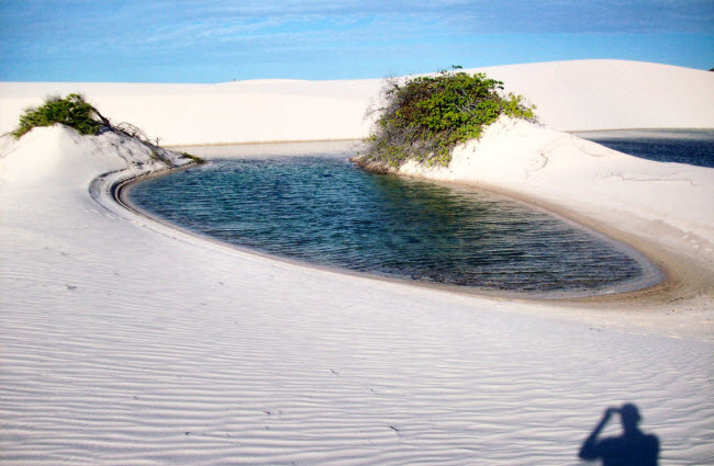 Maranhão, Brazil: Đây là một kỳ quan thiên nhiên nằm trong vườn quốc gia Lençóis Maranhenses.