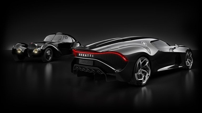 Mẫu xe này được thiết kế để kỷ niệm 110 năm của thương hiệu Bugatti.