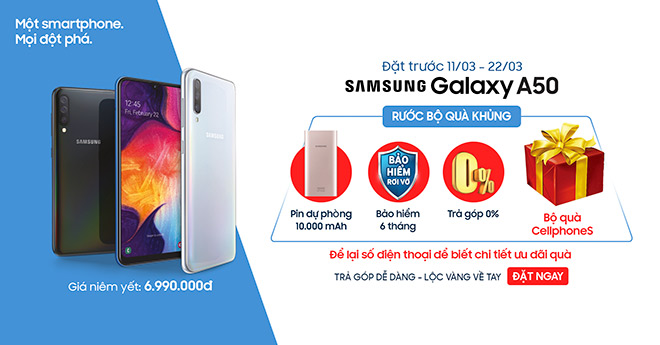 Galaxy A50 - Smartphone mọi đột phá “gây sốt” người dùng thời gian qua - 6