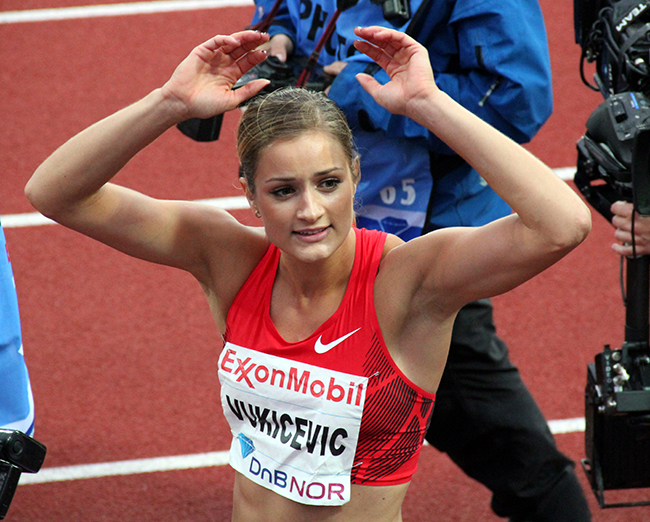 Christina Vukicevic sinh năm 1987, là VĐV chạy vượt rào người Nauy, gốc Serbia.
