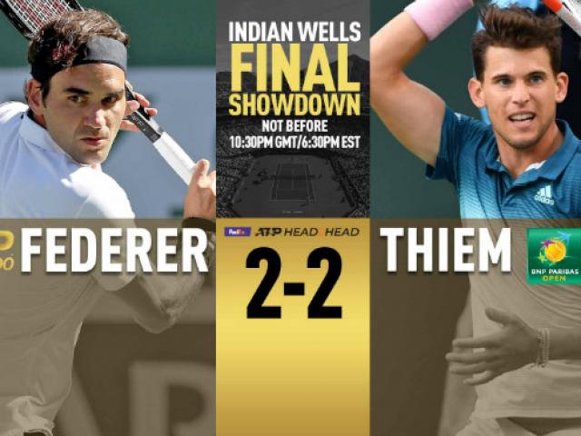 Chung kết Indian Wells Masters: Federer quyết vượt kỷ lục Djokovic