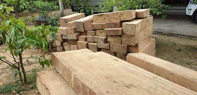 Làm rõ vụ vận chuyển lượng lớn gỗ quý ra Hà Nội tiêu thụ - 1