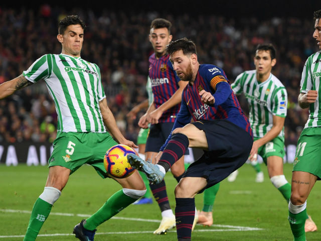 Chi tiết Real Betis - Barcelona: Messi bỏ lỡ cú poker (KT)