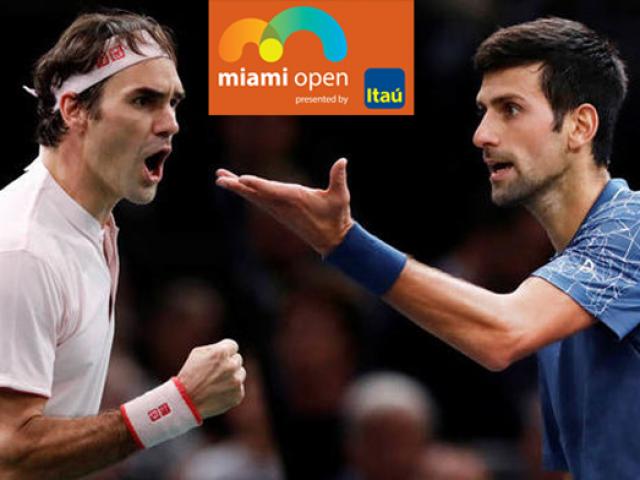 Lịch thi đấu tennis giải Miami Open 2019 - đơn nam