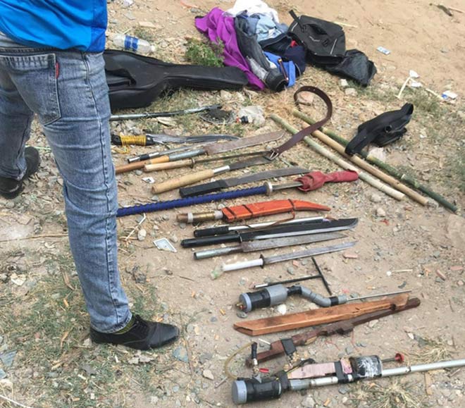 Bị quỵt 200.000 đồng, gọi hàng chục đàn em mang hung khí đi thanh toán đối thủ - 2