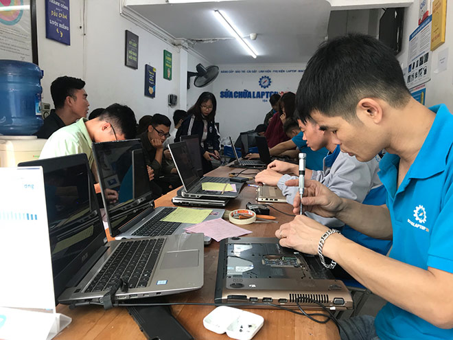Chia sẻ trải nghiệm sửa Laptop tại trung tâm sửa Laptop 24H.com Bách Khoa - 3