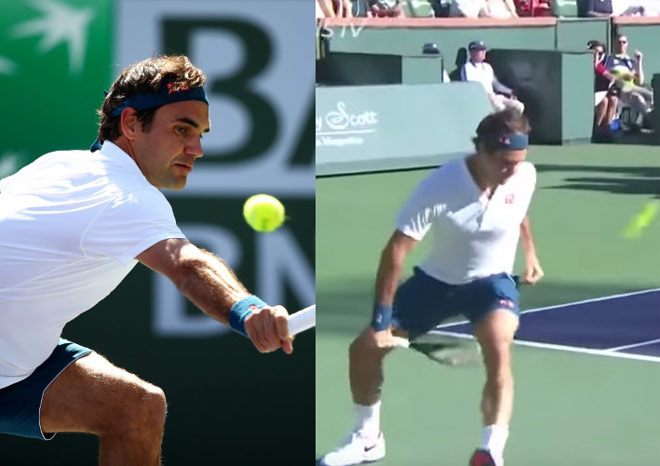 Siêu phẩm Indian Wells: Federer tung hết &#34;bài tủ&#34; vẫn dính đòn kết liễu - 1