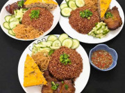 Ẩm thực - Hướng dẫn làm cơm tấm sườn bì bằng gạo lứt