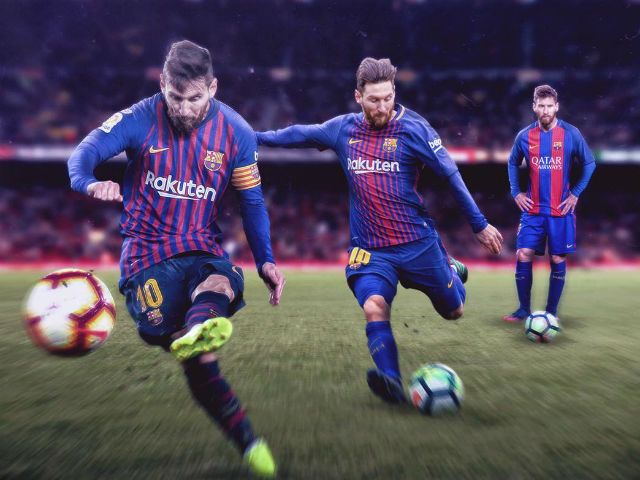 Chấm điểm siêu sao V28 La Liga: Messi bùng nổ hat-trick ”dọa” Ronaldo