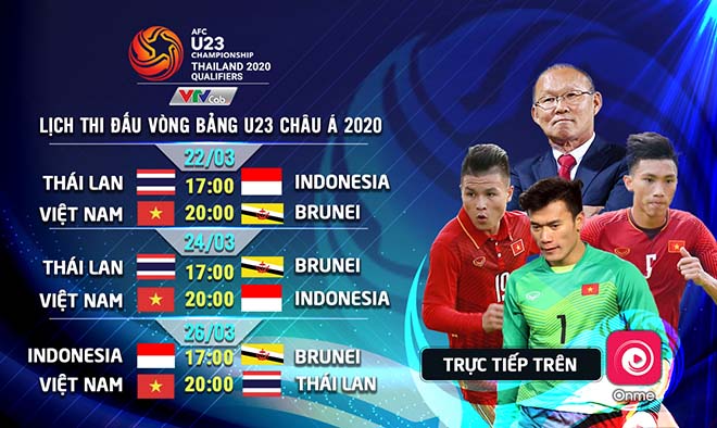 U23 Việt Nam tự tin quyết thắng Thái Lan, Indonesia  vòng loại U23 Châu Á - 1