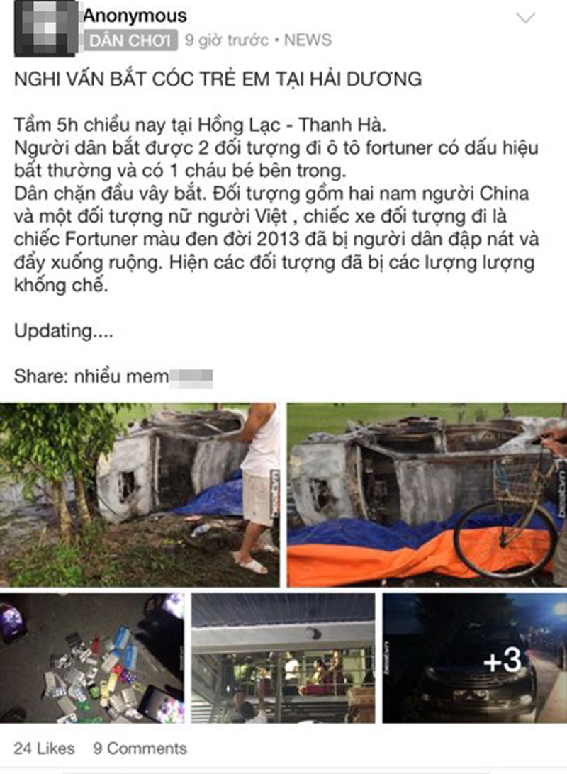 Bị đâm chết, đánh oan: Ám ảnh tiếng hô “bắt cóc trẻ con” - 6