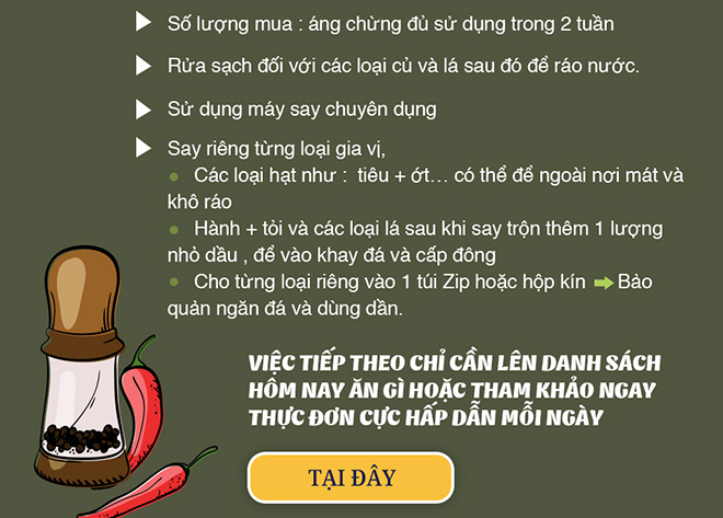 Gia vị - linh hồn của món ăn - 2