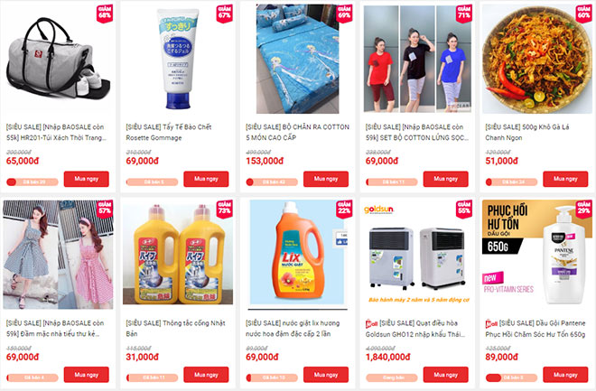 Sendo tung 50.000 sản phẩm khuyến mãi khủng đồng giá 1.000 đồng - 1