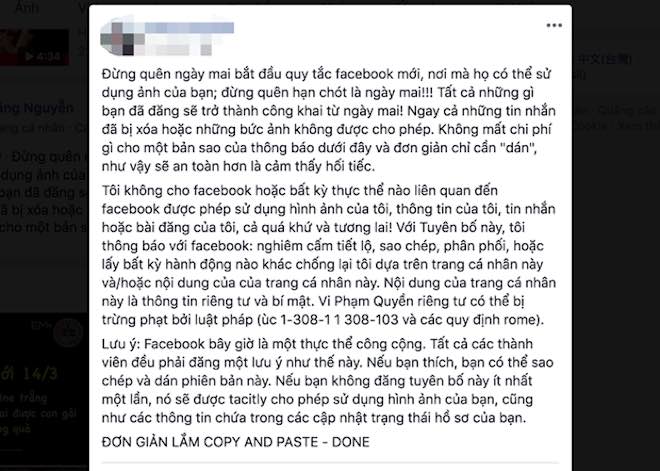 Trò lừa “công khai ảnh riêng tư” trên Facebook gây nhiễu loạn cộng đồng mạng - 1