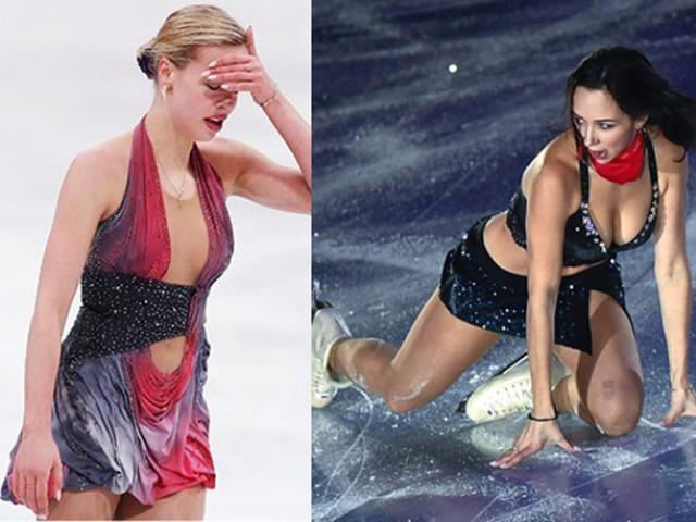 Thể thao - Cởi áo trượt băng đầy táo bạo: Kiều nữ Nga bị đàn em "dằn mặt"