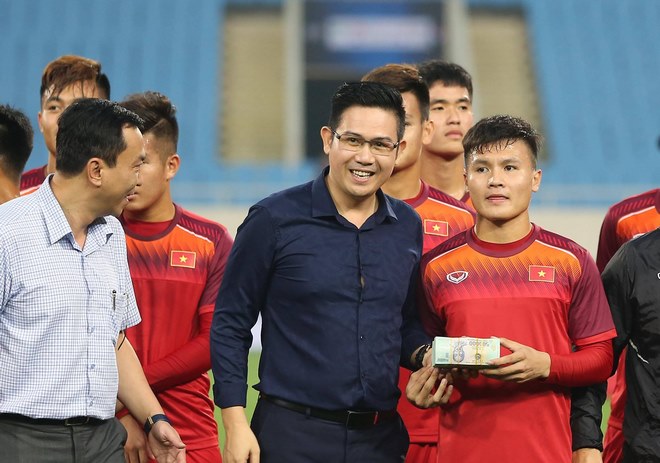 Bầu Tam tặng U23 Việt Nam 500 triệu đồng đua kỳ tích mới giải U23 châu Á - 1