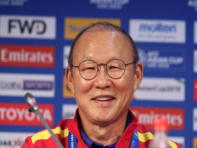 Bóng đá - U23 VN ghi "bão bàn thắng" trận đầu U23 châu Á: HLV Park Hang Seo nói gì?