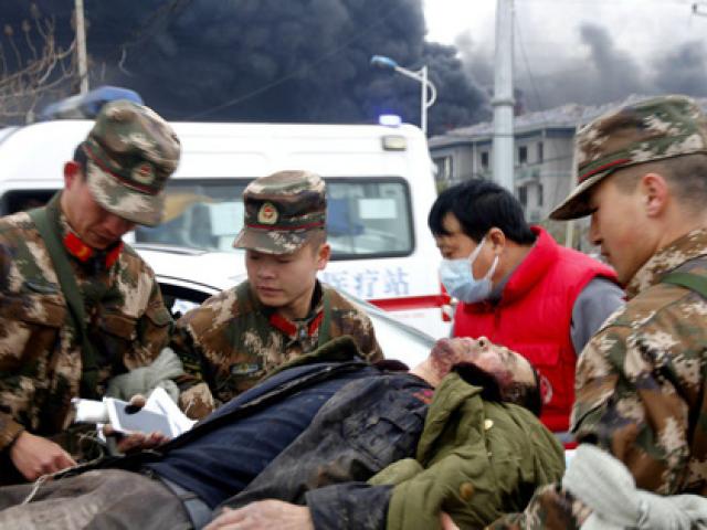 Nổ nhà máy hóa chất ở Trung Quốc, ít nhất 44 người chết