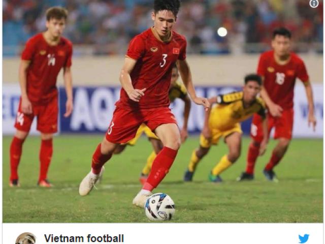U23 Việt Nam hủy diệt Brunei: Báo châu Á ấn tượng Quang Hải & ”mưa bàn thắng”