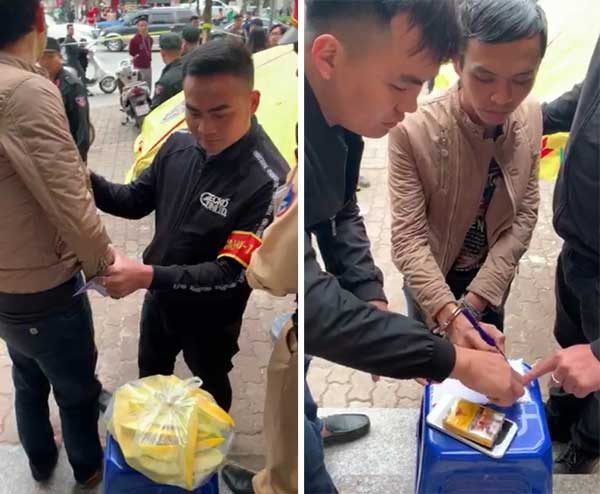 141 lật tẩy vẻ ngây thơ của nam thanh niên giấu ma túy trong túi hoa quả - 1