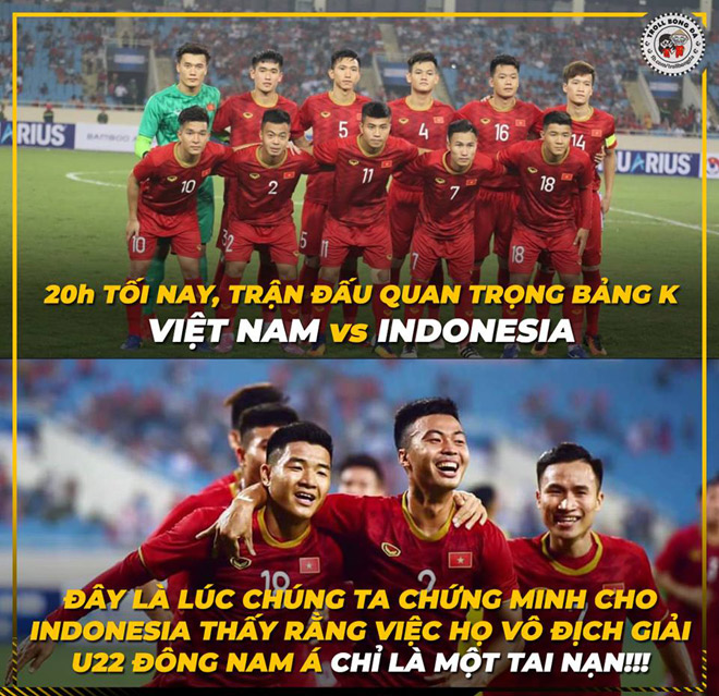 Ảnh chế U23 Việt Nam trước trận &#34;đại chiến&#34; với U23 Indonesia - 1