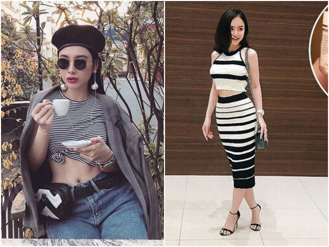 Hay những thiết kế khoe eo thon quyến rũ.