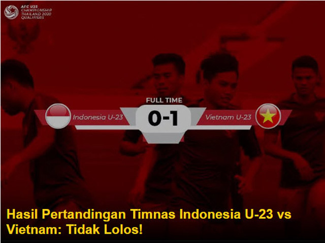 Bóng đá - Bị U23 Việt Nam "ra đòn" phút cuối: Báo Indonesia tiếc nuối hẹn phục thù
