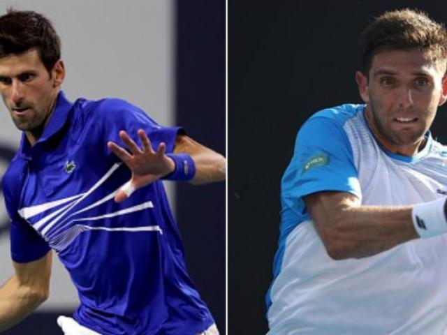 Thể thao - Djokovic - Delbonis: "Cơn gió lạ" &amp; kịch tính bất ngờ (Vòng 3 Miami Open)