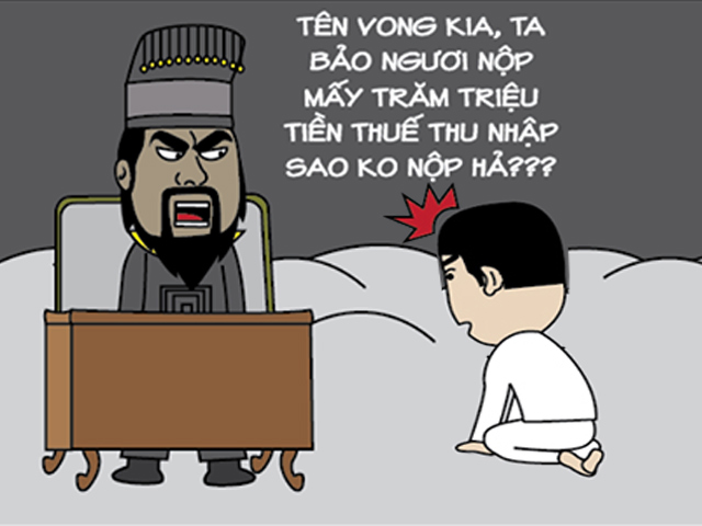 Tranh vui - Khi "vong" bị Diêm Vương xử tội trốn thuế