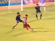Bóng đá - U19 Việt Nam - U19 Thái Lan: Đôi công hấp dẫn, xà ngang cứu thua