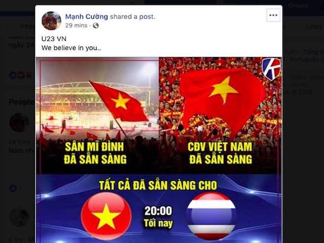 Dân mạng nghĩ gì trước giờ U23 Việt Nam đấu U23 Thái Lan?