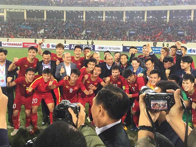 Bóng đá - Chùm ảnh ăn mừng U23 Việt Nam thắng Thái Lan đoạt vé dự U23 châu Á