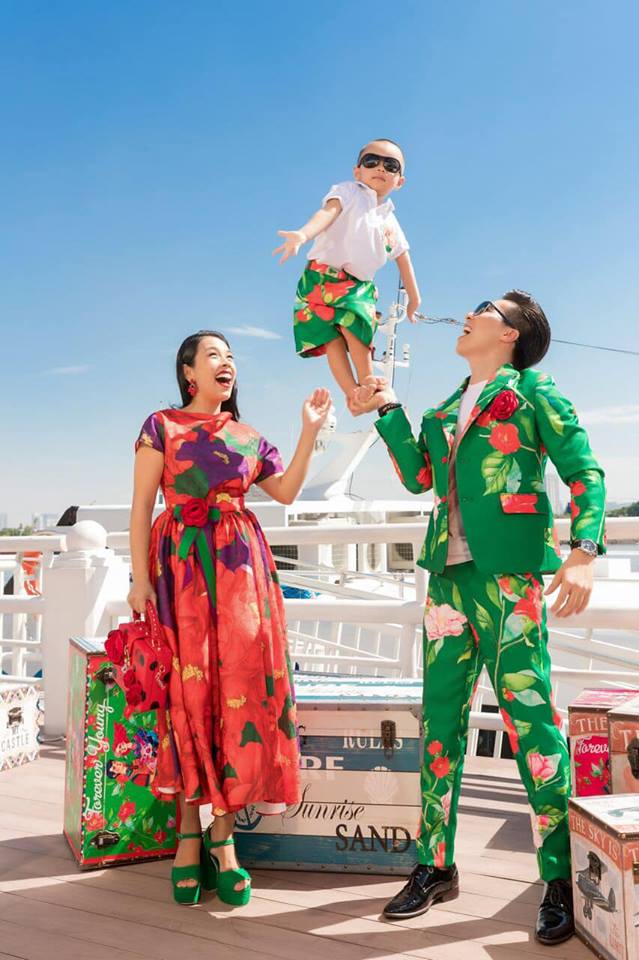 Khán giả thót tim vì Quốc Nghiệp "làm xiếc" với con gái 3 tháng tuổi - 3